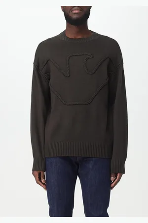 Emporio Armani Sweater in wool blend with embroidery