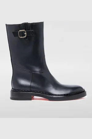 santoni Flat Ankle Boots Woman color