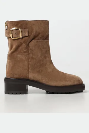 Jimmy Choo Flat Ankle Boots Woman color
