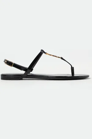 Saint Laurent Flat Sandals Woman color