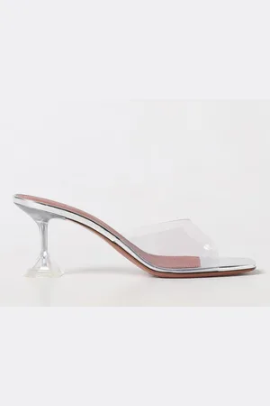 Amina Muaddi Heeled Sandals Woman color
