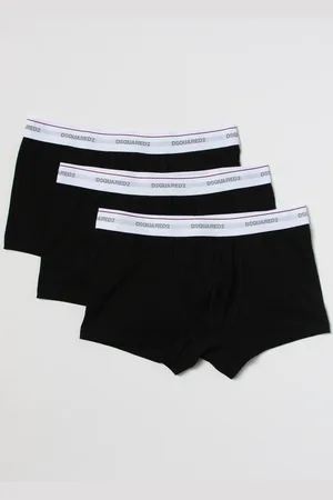 Dsquared2 Set of 3 trunks in stretch cotton