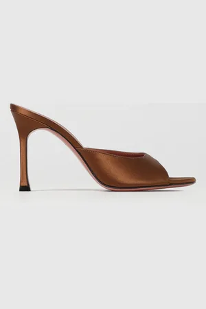 Amina Muaddi Heeled Sandals Woman color