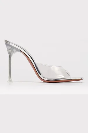 Amina Muaddi Heeled Sandals Woman color