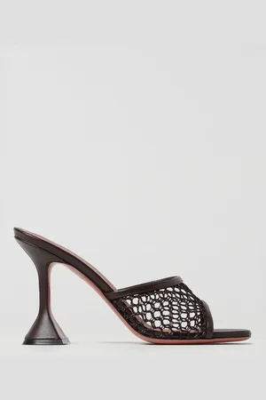 Amina Muaddi Heeled Sandals Woman color