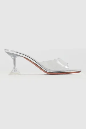 Amina Muaddi Heeled Sandals Woman color