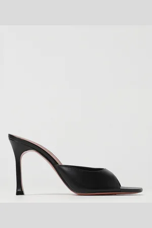 Amina Muaddi Heeled Sandals Woman color