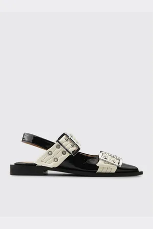 Ganni Ballet Flats Woman color