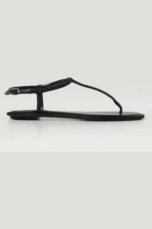 RENE CAOVILLA Flat Sandals Woman color