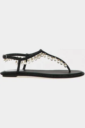 RENE CAOVILLA Flat Sandals Woman color