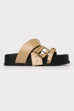 Moschino Flat Sandals Woman color