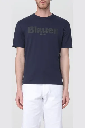 Blauer T-Shirt Men color