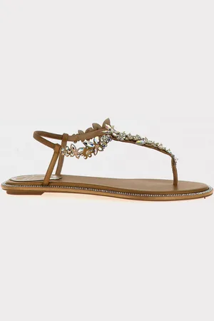 RENE CAOVILLA Flat Sandals Woman color