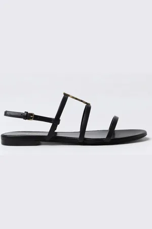 Saint Laurent Flat Sandals Woman color