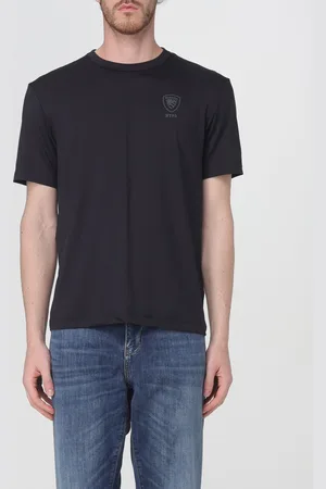 Blauer T-Shirt Men color