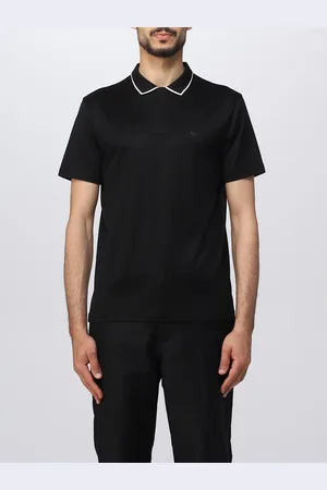 Emporio Armani Polo shirt in lyocell blend