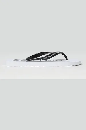 VERSACE Flip flops in rubber