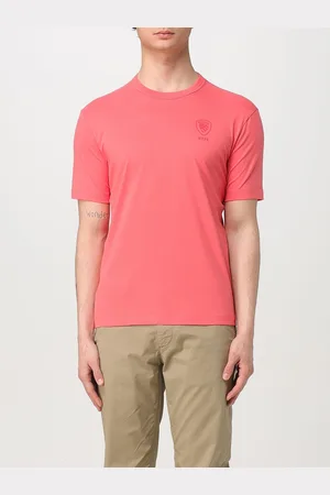 Blauer T-Shirt Men color