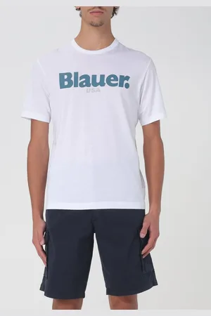 Blauer T-Shirt Men color