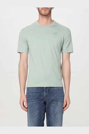 Blauer T-Shirt Men color