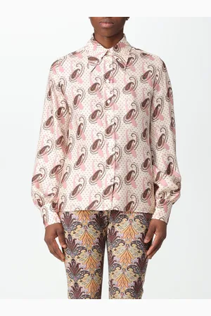 Etro Shirt in silk with Paisley print