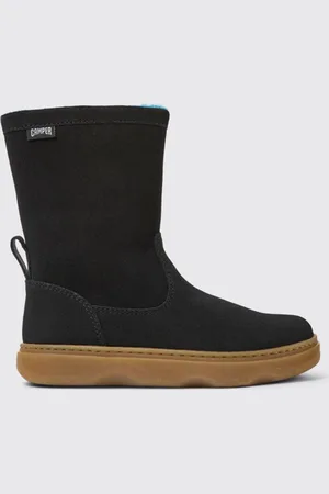 Camper Kido boots in suede