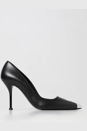 Alexander McQueen Punk leather pumps