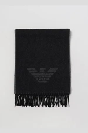 Emporio Armani Scarf in jacquard wool