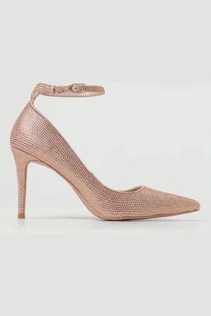 Twin-Set Pumps with rhinestones