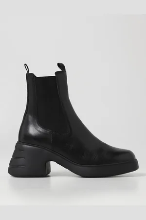Hogan Flat Ankle Boots Woman color