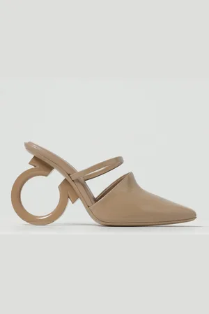 Salvatore Ferragamo Elina mules in brushed leather