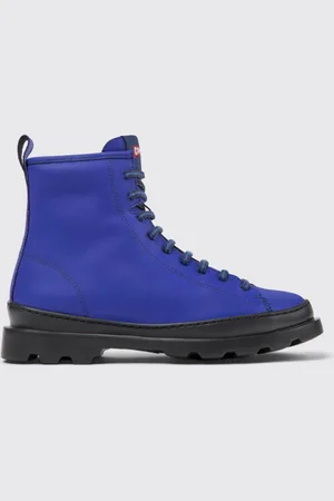 Camper Brutus boots in natural rubber