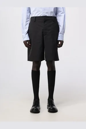 VALENTINO Bermuda shorts in nylon with logo label