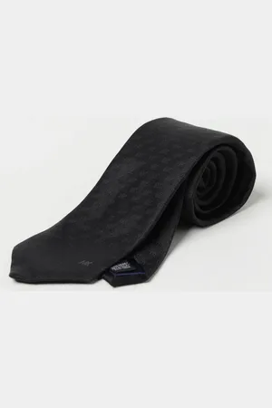 Michael Kors Silk tie with MK jacquard monogram