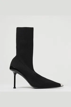 Alexander McQueen Ankle boots in ribbed knit