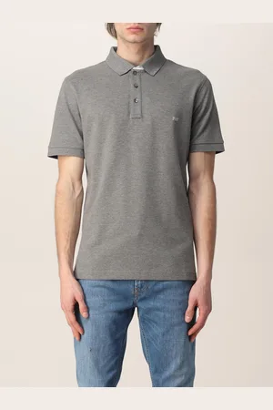 FAY Stretch cotton polo shirt with logo