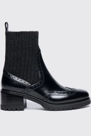 santoni Flat Ankle Boots Woman color