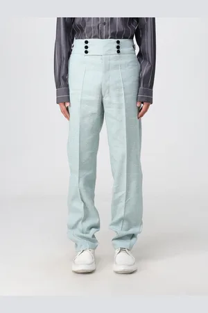 Maison Margiela Pants in linen and silk blend
