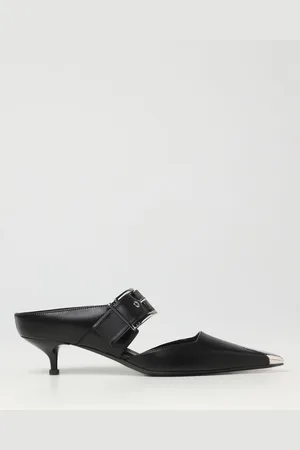 Alexander McQueen Punk pumps in leather with strap