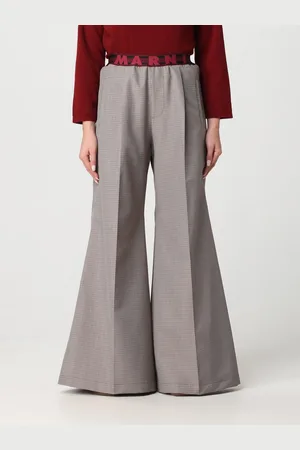Marni Pants in houndstooth wool blend