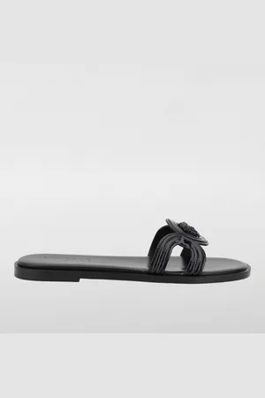 VERSACE Flat Sandals Woman color