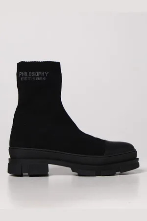 Serafini Flat Ankle Boots Woman color