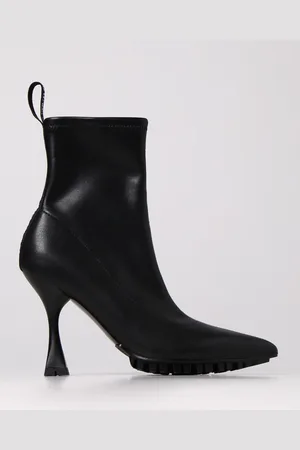 VERSACE Heeled Booties Woman color