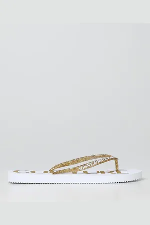 VERSACE Flip flops in rubber