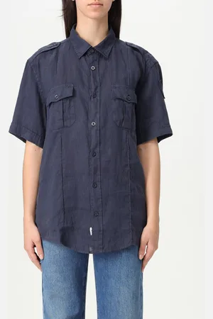 Blauer Shirt Woman color