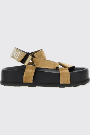 Moschino Flat Sandals Woman color