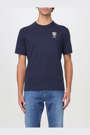 Blauer T-Shirt Men color