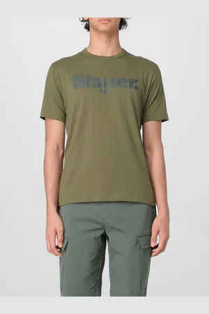 Blauer T-Shirt Men color