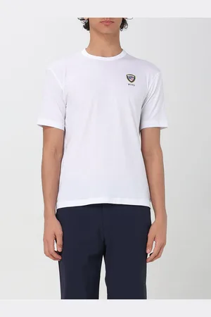 Blauer T-Shirt Men color