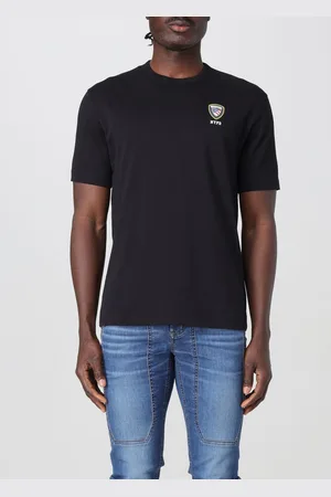 Blauer T-Shirt Men color